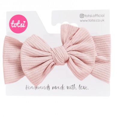 Dayna - Luxury Ribbed Bow Baby Headband
