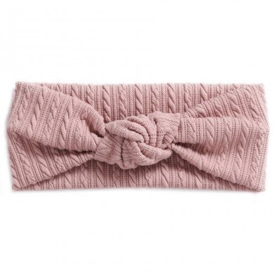 Frida - Knotted Cable Knit Headband