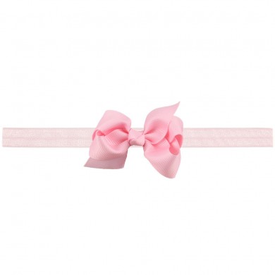 Classic Grosgrain Bow On Satin Band