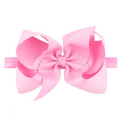 Classic 6inch Bow On Satin Headband
