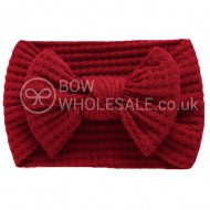 Mae - Luxury Waffle Bow Baby Headband