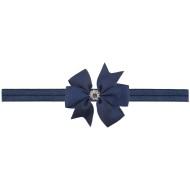 Chanell - Gemstone Bow Baby Headband