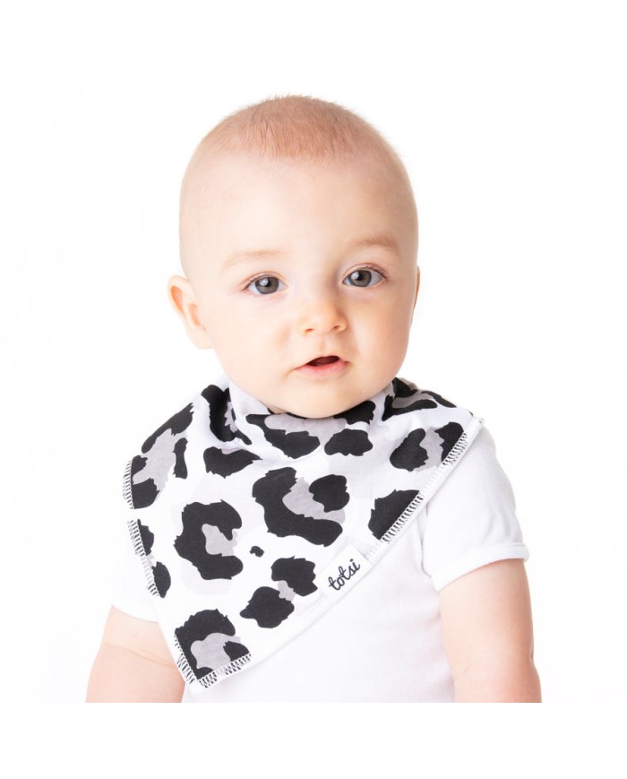 Leopard print sale bib