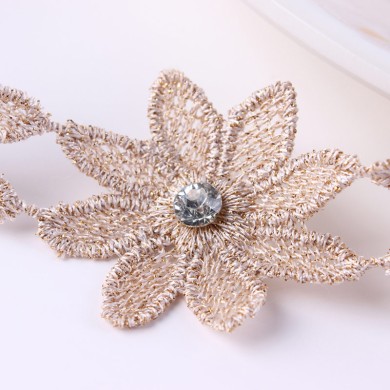 Helena  - Luxury Flower Newborn Baby Headband