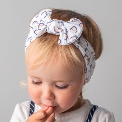 Willow - Luxury Patterned Cable Knit Baby Headbands