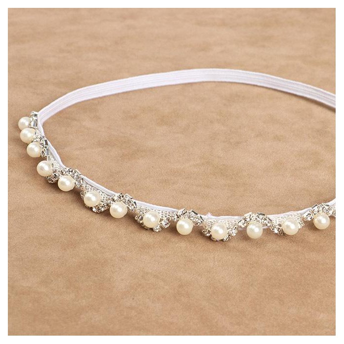 Catarina - Luxury Pearl Baby Headband