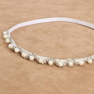 Catarina - Luxury Pearl Baby Headband