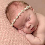 Catarina - Luxury Pearl Baby Headband
