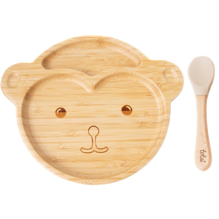 Cheeky Monkey - Luxury Kids Suction Plate Set