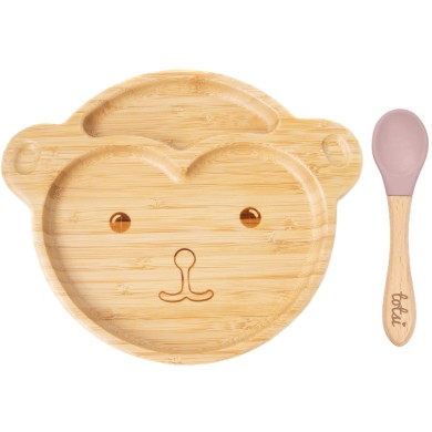 Cheeky Monkey - Luxury Kids Suction Plate Set