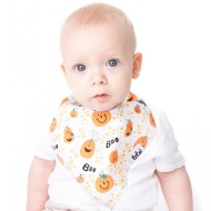 Boo - Halloween Luxury Baby Dribble Bib