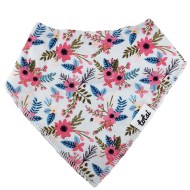 Celeste - Luxury Floral Baby Dribble Bib