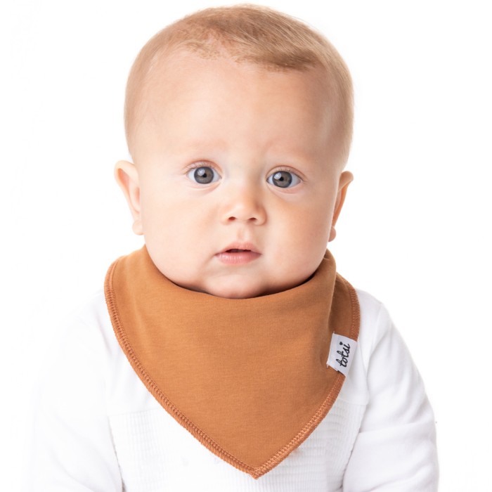 Browns - Luxury Plain Dribble Bib
