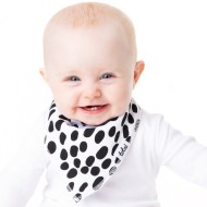 Dalmatian Polka - Luxury Dribble Bib