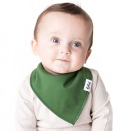 Greens - Luxury Plain Dribble Bib