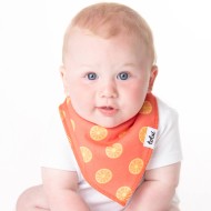 Citrus Sunset - Luxury Dribble Bib