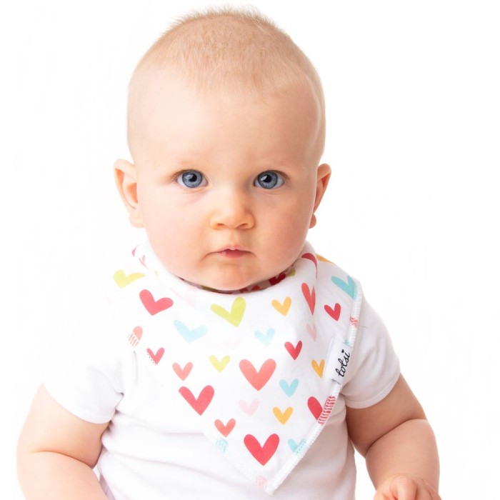 Vibrant Love - Luxury Baby Dribble Bib