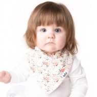 Fleur  - Luxury Floral Baby Dribble Bib