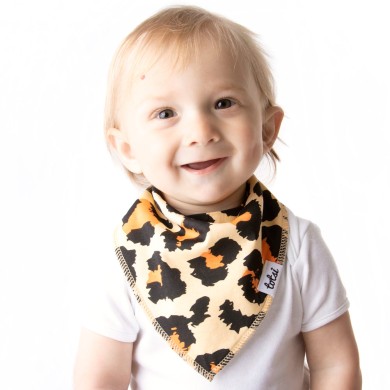Blaze - Luxury Leopard Baby Dribble Bib