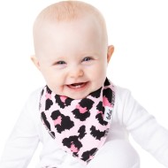 Duchess - Luxury Pink Leopard Print Dribble Bib