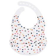 Polka Perfect - Luxury Silicone Bib