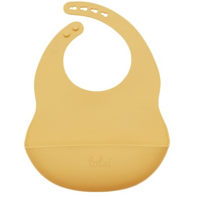 Mustard - Luxury Waterproof Silicone Baby Bib