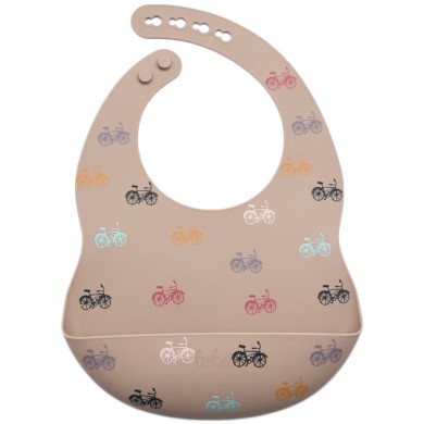 Bicycle - Luxury Baby Silicone Bib