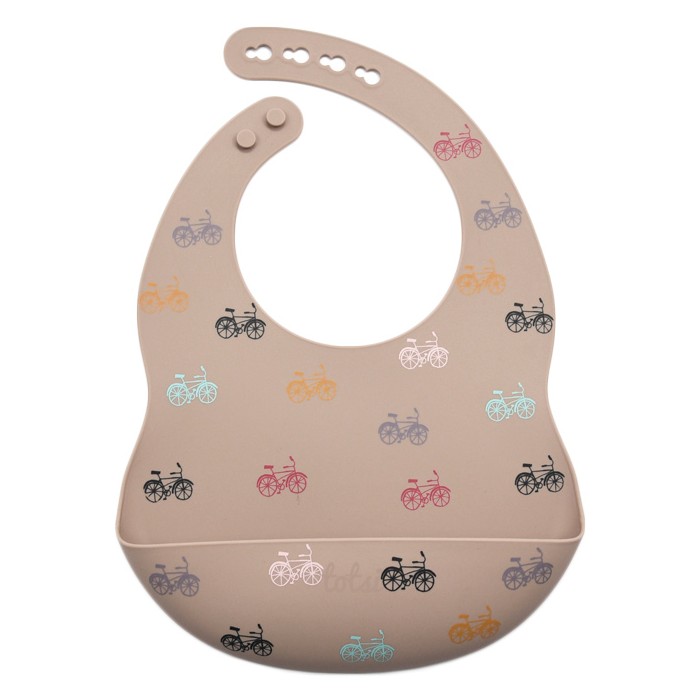 Bicycle - Luxury Baby Silicone Bib