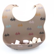 Bicycle - Luxury Baby Silicone Bib