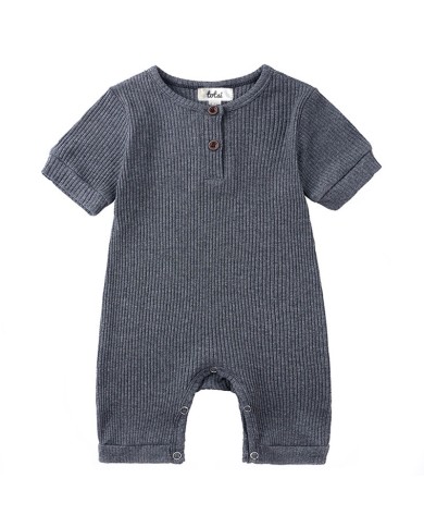 Arlo 2 -Short Sleeve Luxury Ribbed Romper