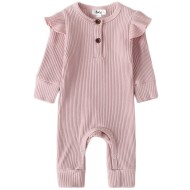 Freya - Luxury Frilly Ribbed Baby Romper