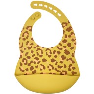 Leopard - Luxury Silicone Weaning Bib