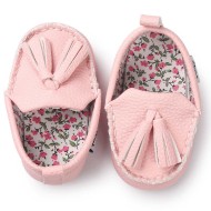 Sydney - Pink Luxury Loafer Baby Shoes