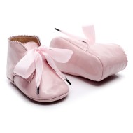 Elodie - Luxury Bow Baby Girls Booties