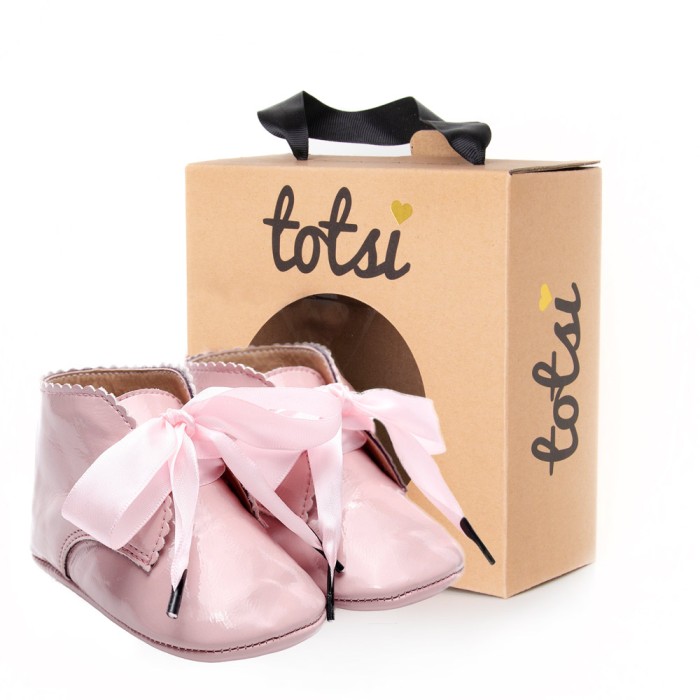 Elodie - Luxury Bow Baby Girls Booties