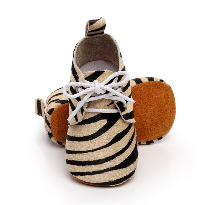 Kato - Tiger Print Baby Booties