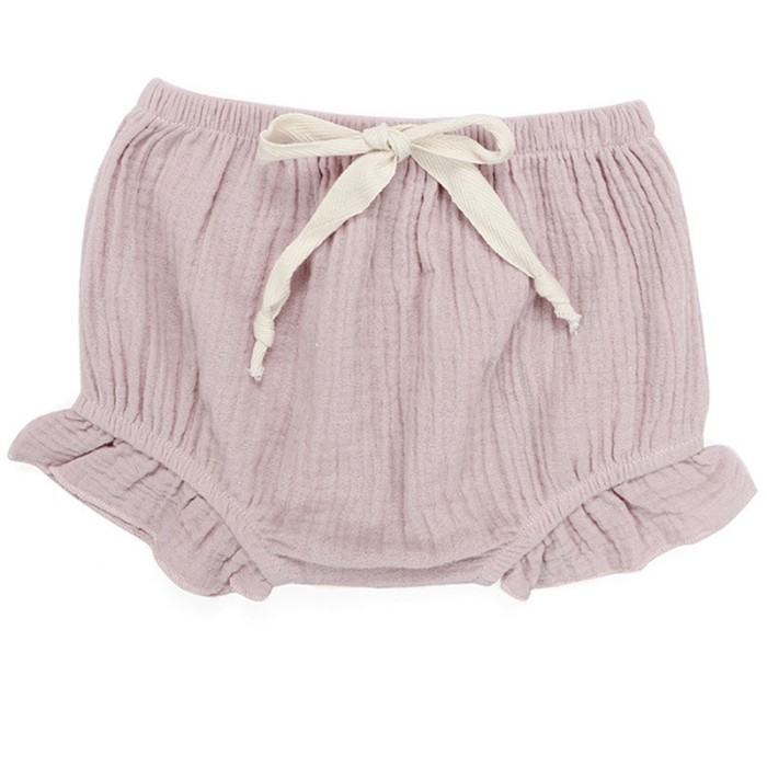 Lucinda - Lavender Pink Luxury Baby Bloomers