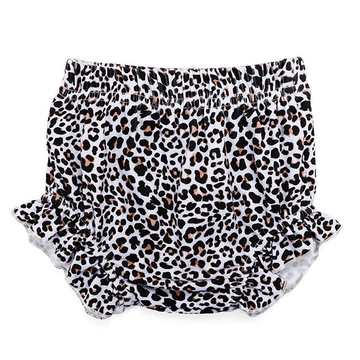 Nala - Leopard Print Frilly Bloomers