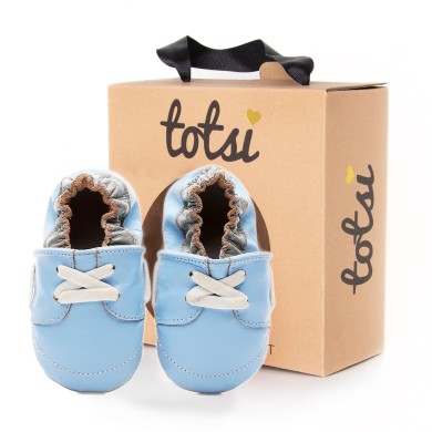 Lucas - Luxury Leather Soft Sole Baby Booties