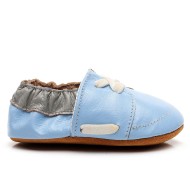 Lucas - Luxury Leather Soft Sole Baby Booties