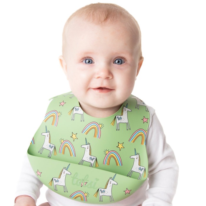 Unicorn - Luxury Baby Silicone Bib