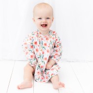 Rose - Long-Sleeve Coverall Weaning Bib