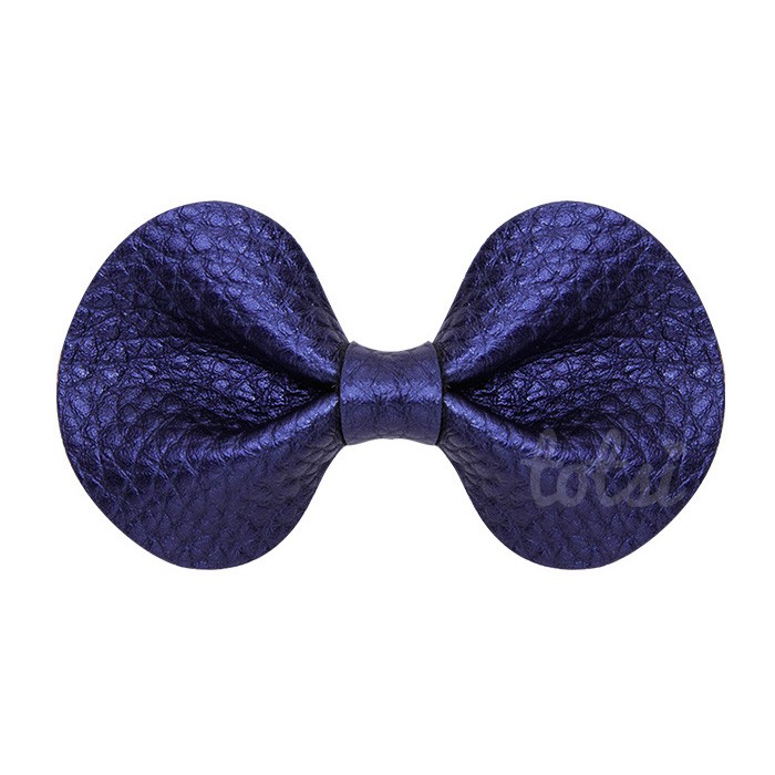 Sadie - Luxury Leather Mini Bow Baby Hair Clips
