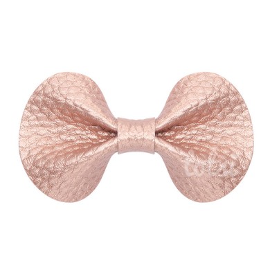 Sadie - Luxury Leather Mini Bow Baby Hair Clips