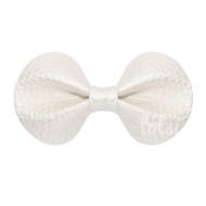 Sadie - Luxury Leather Mini Bow Baby Hair Clips