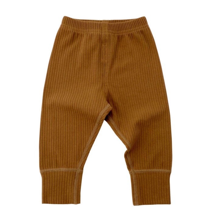 Mattis - Luxury Organic Cotton Ribbed Baby Leggings