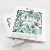 Tiger Jungle - Long-Sleeve Coverall Weaning Bib