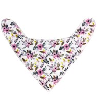 Violet - Luxury Floral Baby Bandana Bib